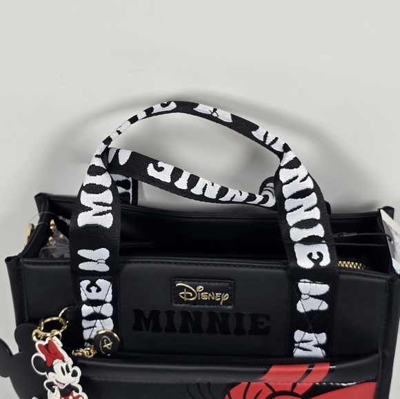 Disney Primark Minnie Mouse Purse Bag With Crossbody Strap Nwt - Picture 3 of 11
